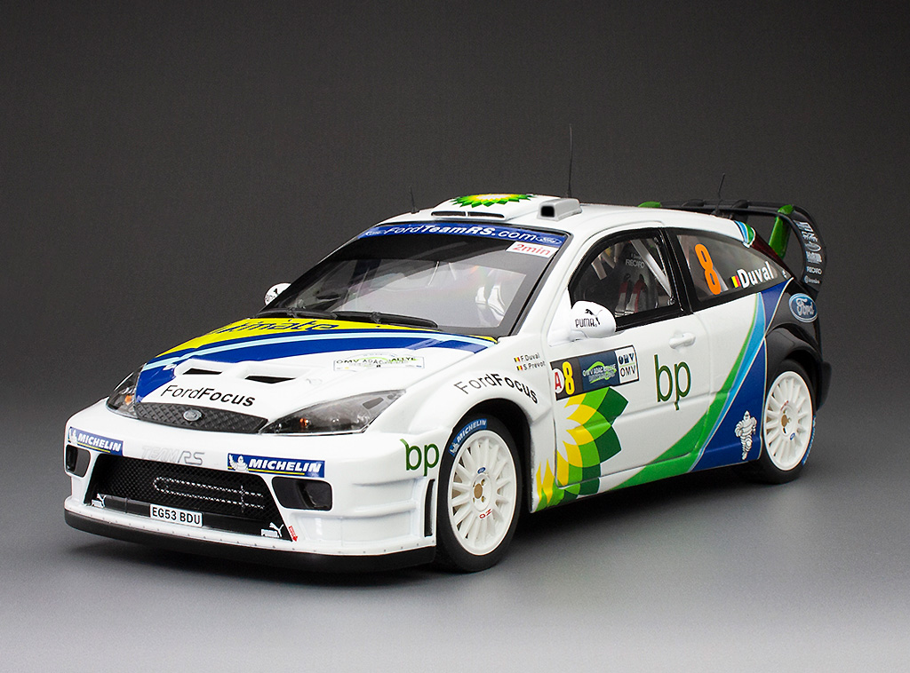 Sunstar 3881 1:18 Ford Focus RS WRC '04-#8 F.Duval/S.Prévot – 2nd