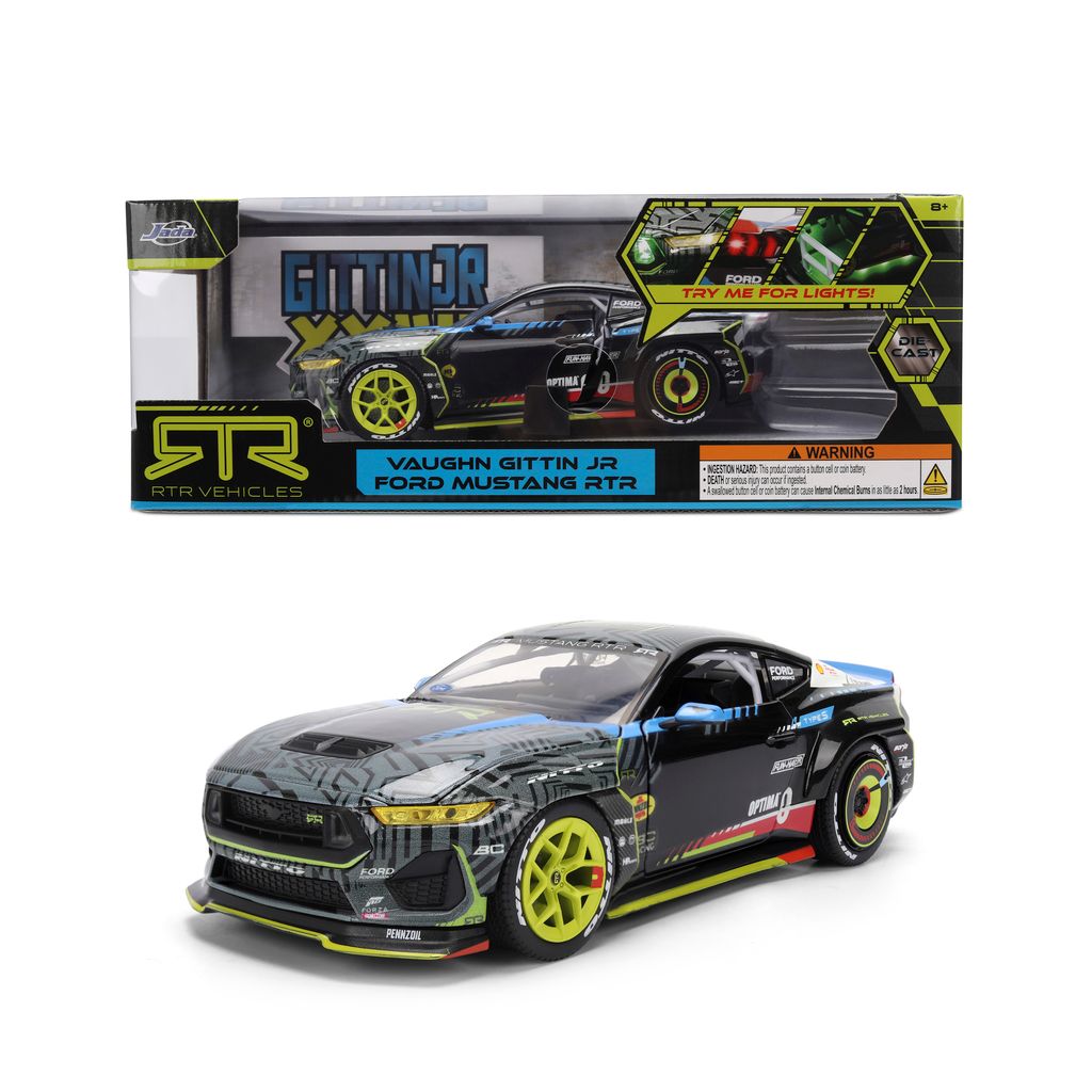 Jada 37246 1:24 2025 Ford Mustang RTR W/Lights VAUGHN GITTIN JR